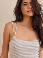 Thrive Ribbed Stripe Athletic Dress