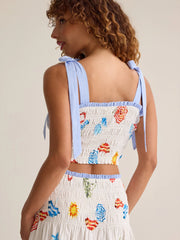 Summer Smocked Top