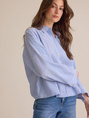 Lillian Button Up Top