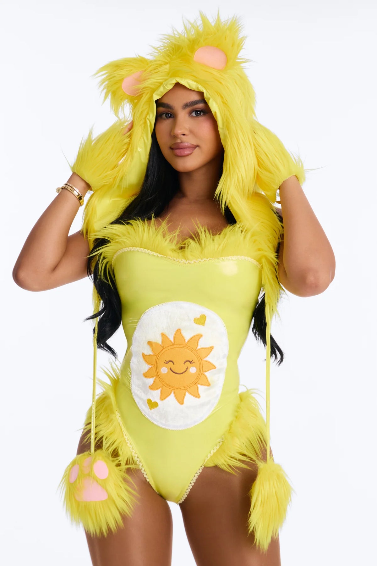 Glow Up Babe Care Creature 4 Piece Costume Set