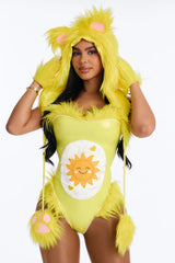 Glow Up Babe Care Creature 4 Piece Costume Set