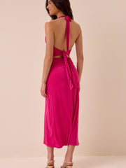 Lottie Halter Maxi Dress