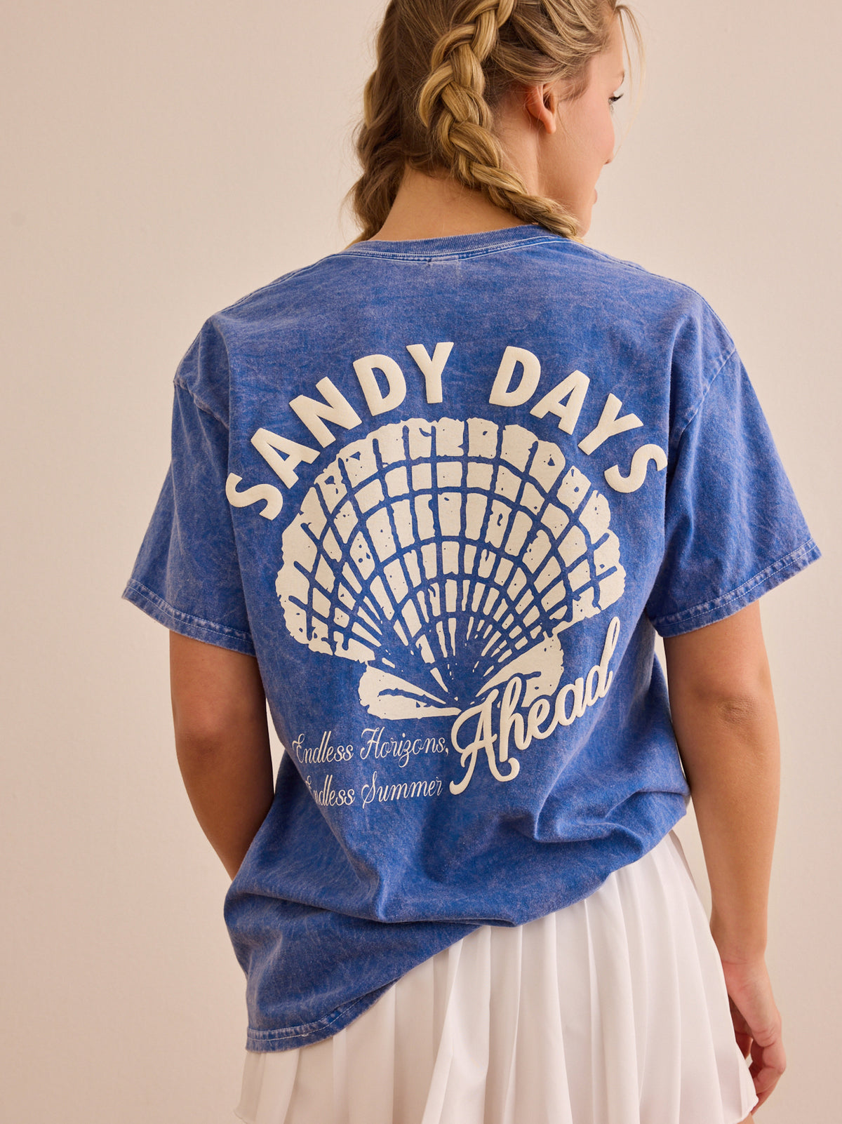Breathe Sandy Days Ahead Tee