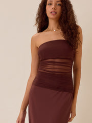 Paislee Mesh Maxi Dress