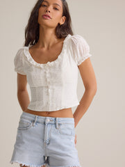 Julia Fray Jean Shorts