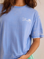 Saint Tropez Postcard Slub Tee