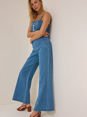 Aveline Denim Jumpsuit
