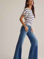 Emersyn Striped Fitted Top