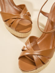 Schutz Keefa Raffia Heel