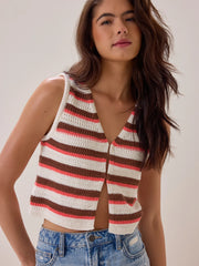 Kove Multi Stripe Kimono
