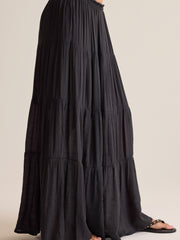 Tate Tiered Flowy Maxi Skirt