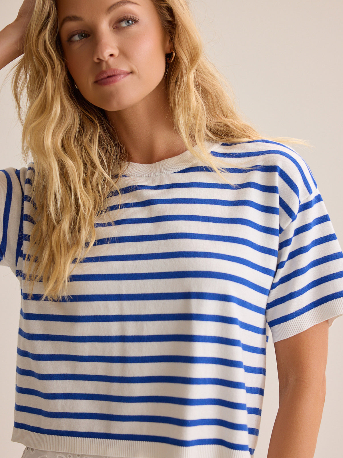 Lotta Stripe Boxy Tee