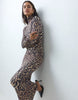 Leopard Print Maxi Dress