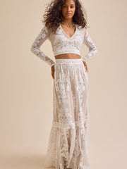 Arissa Floral Embroidered Top