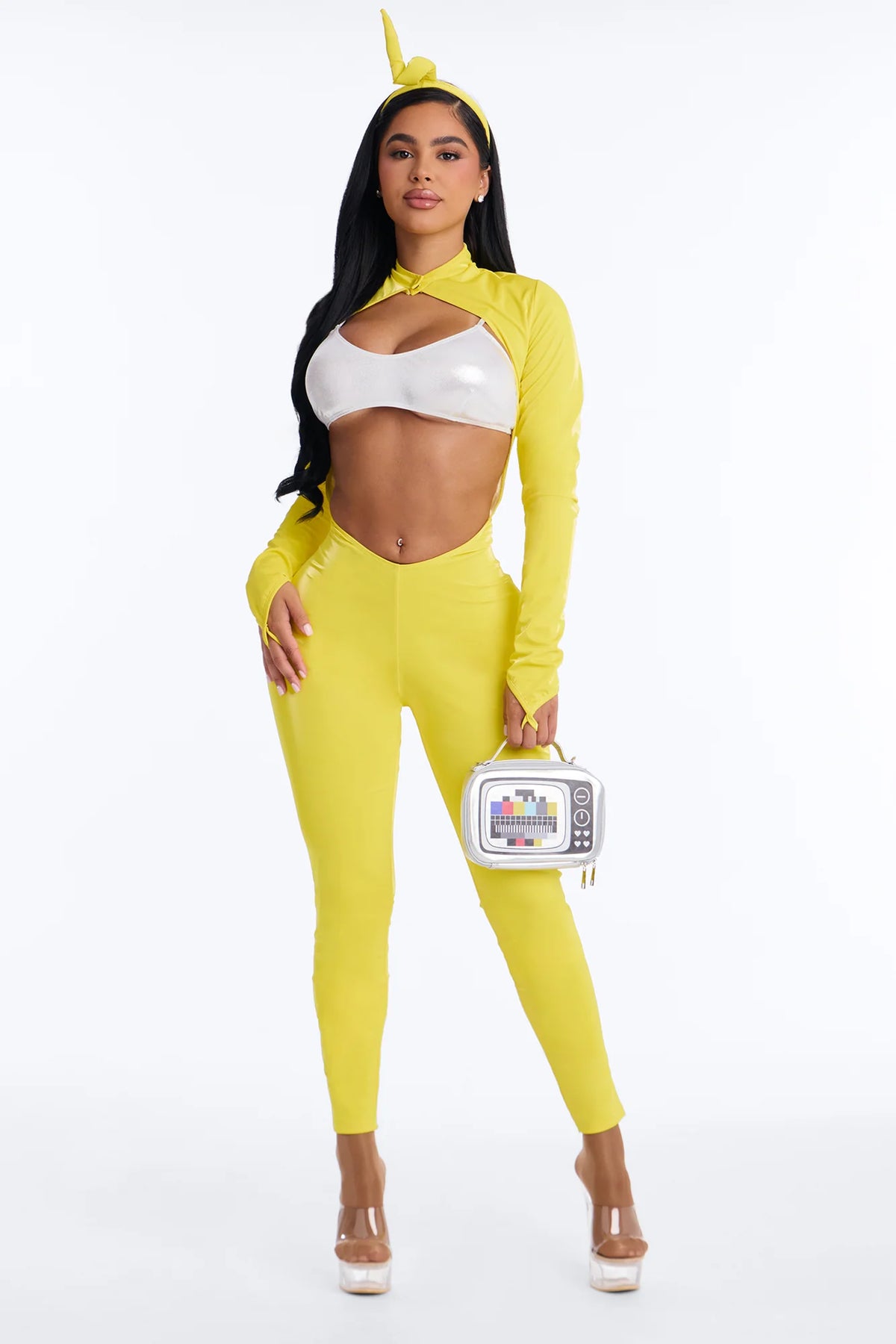 Lala Lust 4 Piece Costume Set