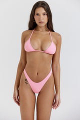blossom triangle bikini top
