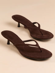 Verona Suede Kitten Heel