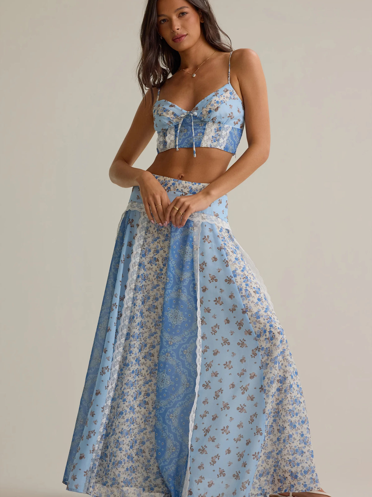 Buttercup Floral Maxi Skirt
