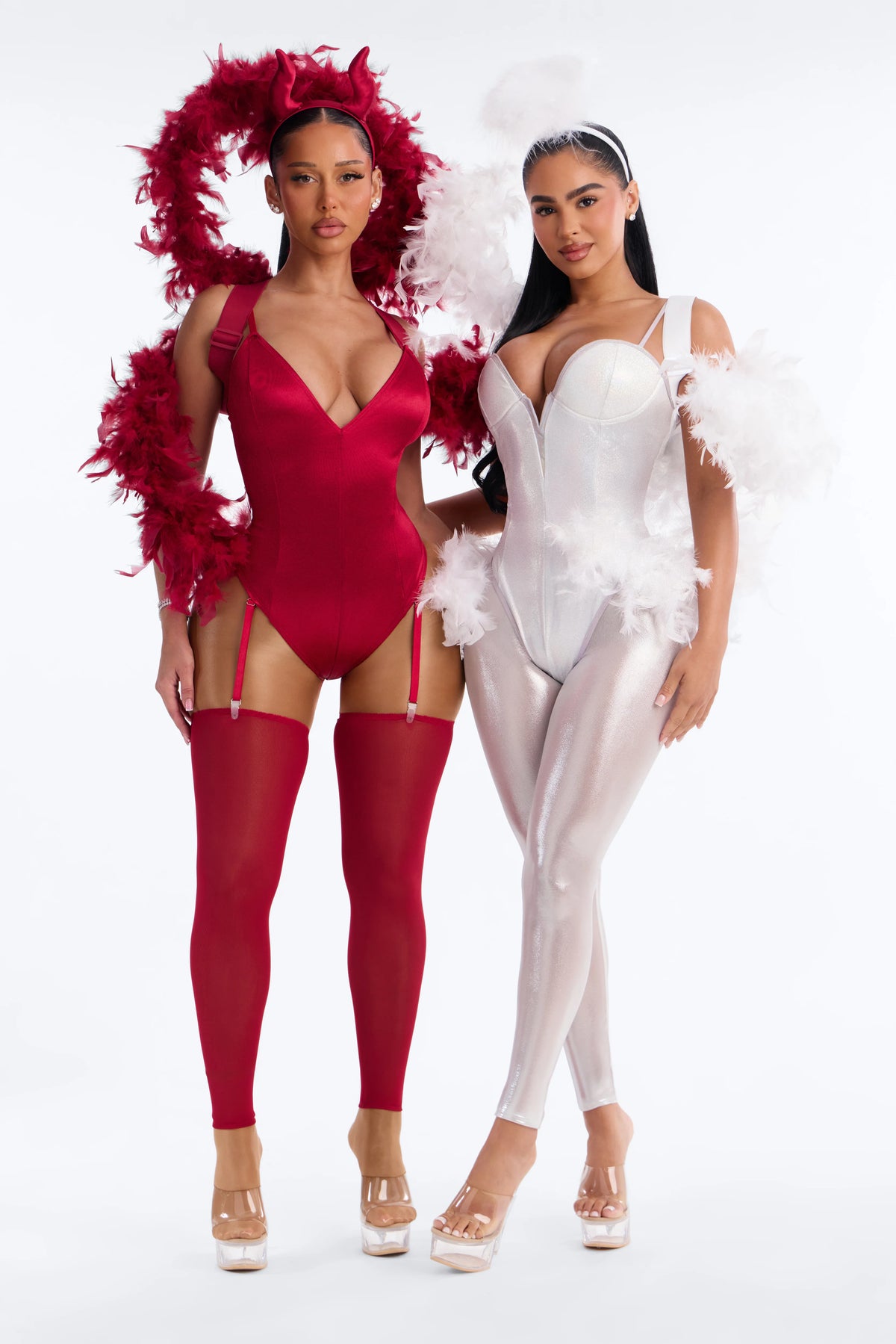 Sinfully Sexy 4 Piece Costume Set