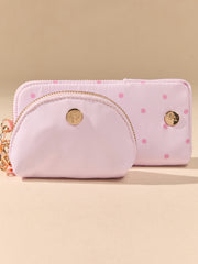 Polka Dot Wrist Wallet