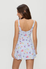 Siren Floral Mini Dress - Fresh Florals