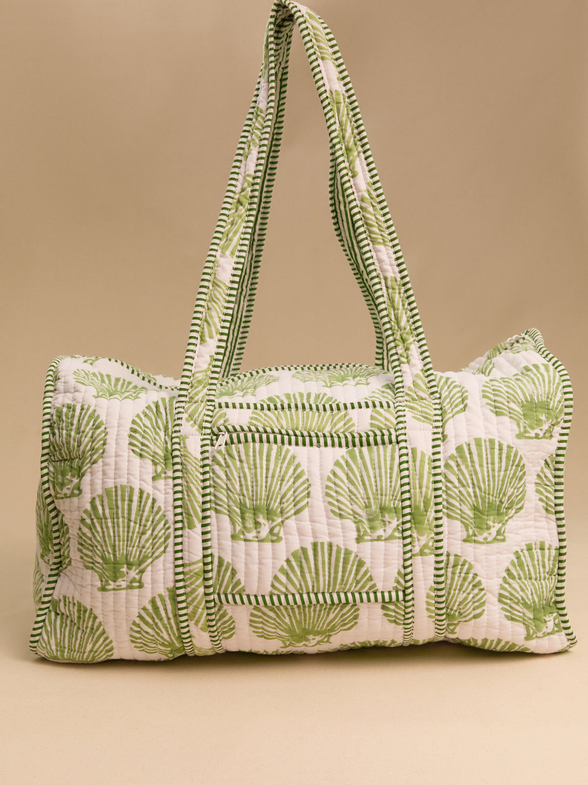 Sea Grove Quilted Duffel Bag