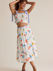 Summer Smocked Skirt