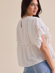 Amberlyn Embroidered Top
