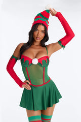Yuletide Desire 4 Piece Costume Set