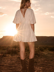 Maddy Puff Sleeve Mini Dress