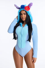 Hawaiian Mayhem Babe 1 Piece Costume Set
