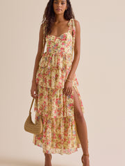 Vivian Floral Maxi Dress
