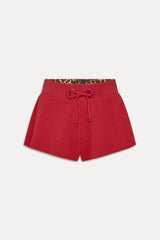 Noah Mini Shorts - Strawberry Red