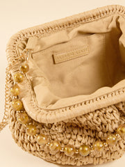 Lola Beaded Woven Bag