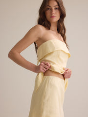 Perry Linen Mini Skirt