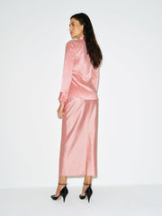 Raya Fitted Silk Shirt