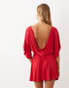 Miss Selfridge Mini Dress With Low Cowl Back