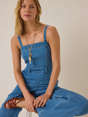 Aveline Denim Jumpsuit