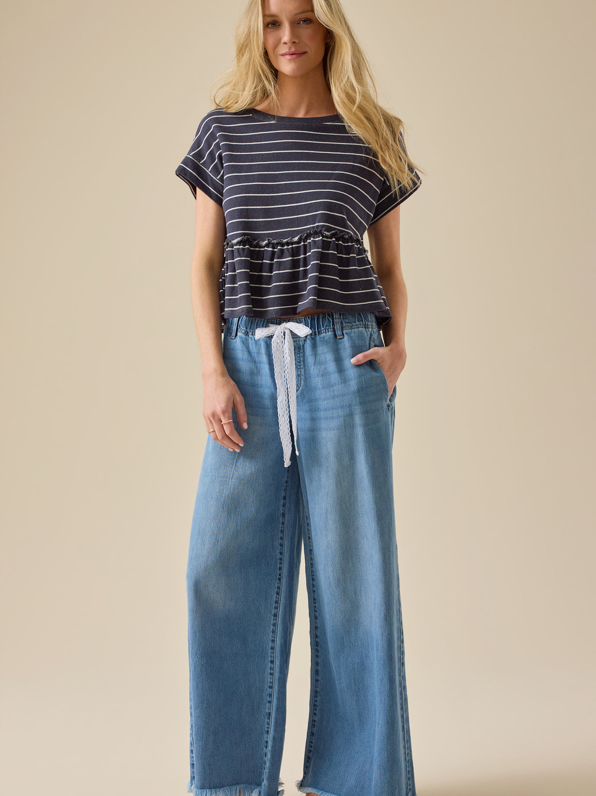 Tess Denim Pant