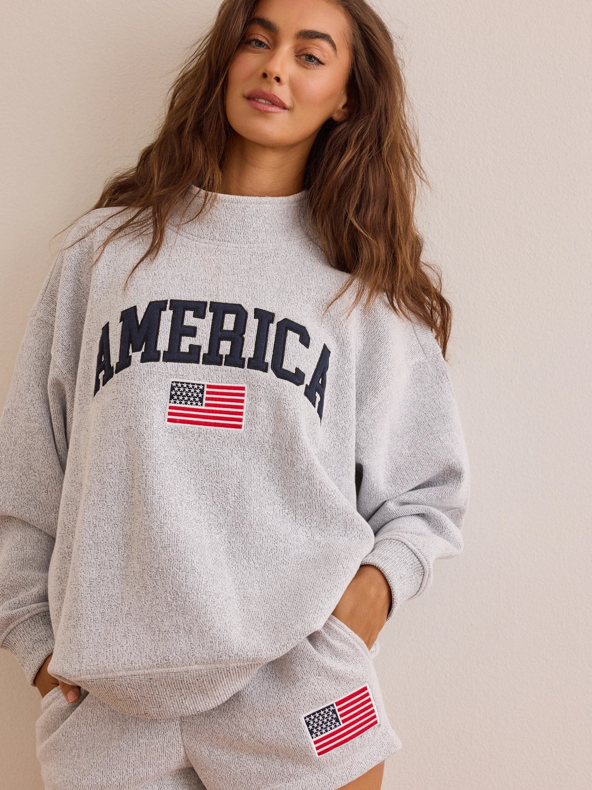 America Classic Mockneck