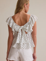 Morgan Polka Dot Top