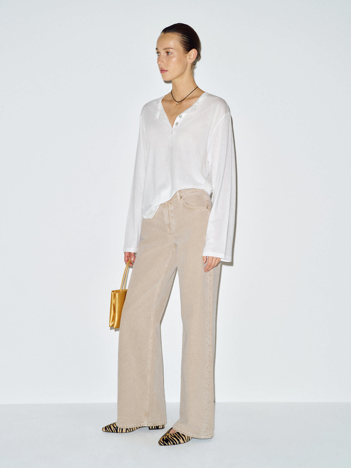 Marcus Oversized Henley Tee
