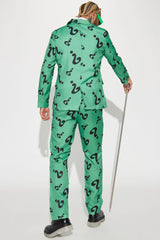 The Riddler 3 Piece Cosplay Suit