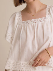 Isolde Lace Baby Doll Top