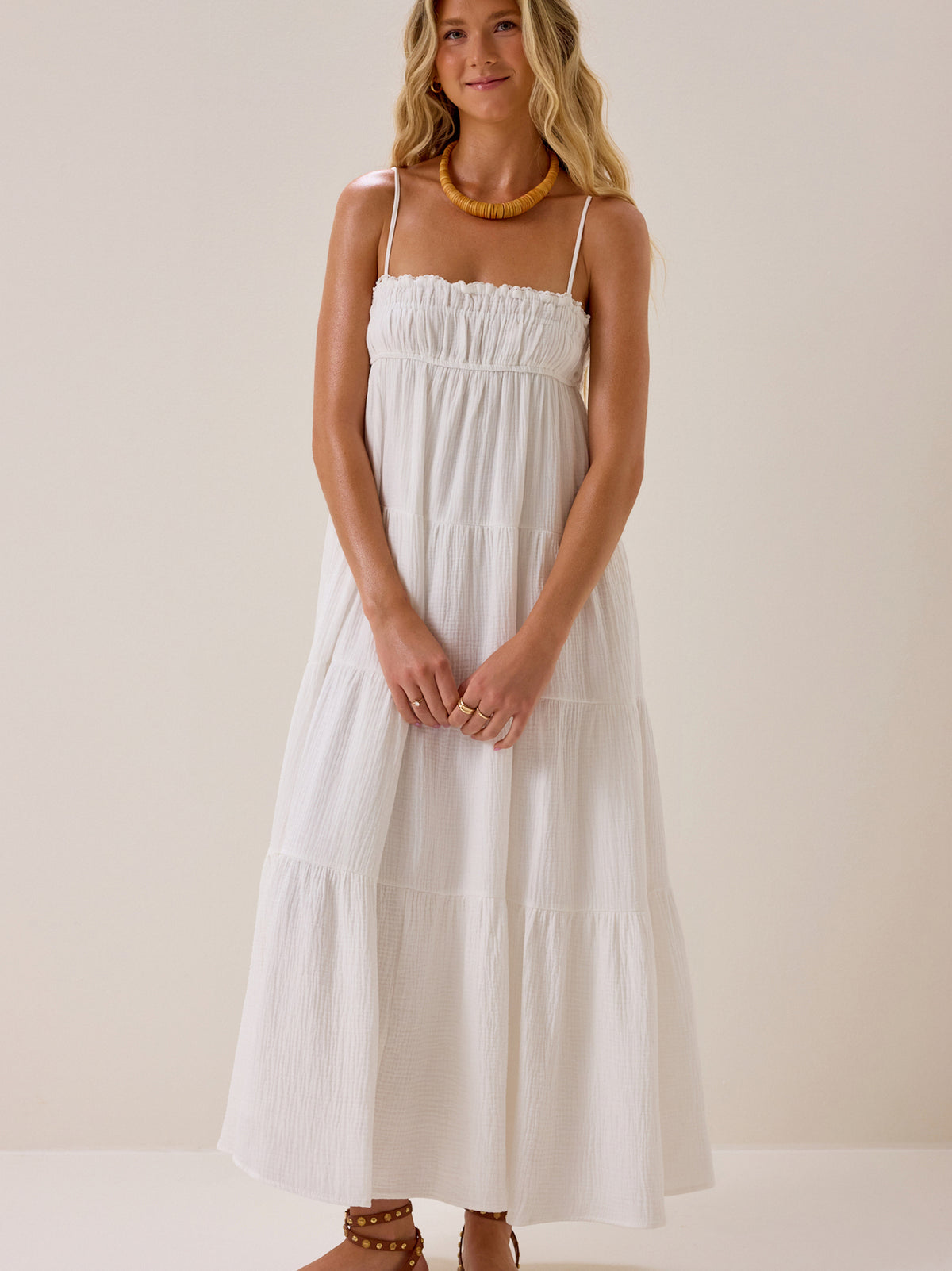 Elle Tiered Babydoll Dress