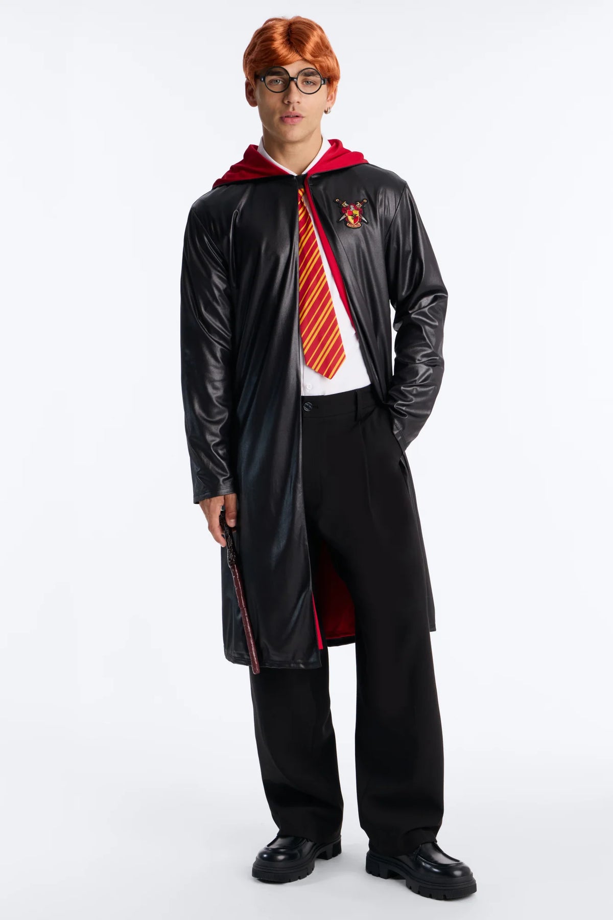 Scarlet Wizard 5 Piece Costume Set