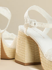 Haylee Embroidered Heel