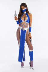 Sneak Attack Seductress 8 Piece Costume Set