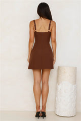Limited Edition Mini Dress Brown