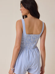 Moran Striped Romper